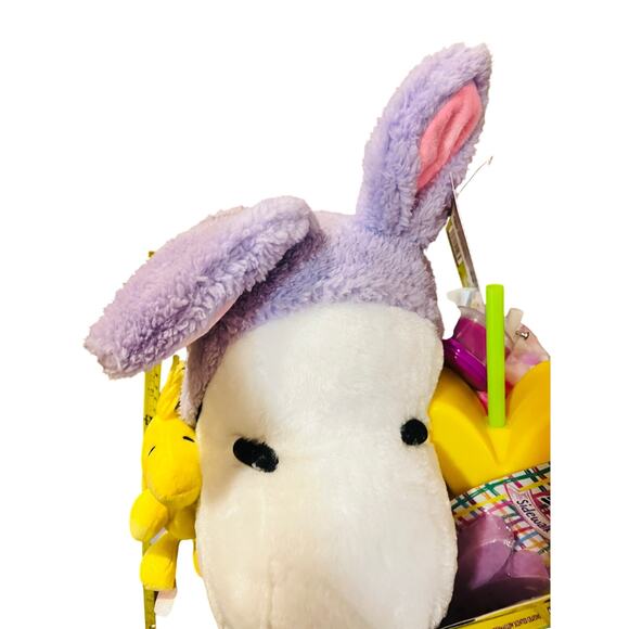 Snoopy Large Easter Greeter bundle peeps coloring book , chalk, crayons, bubble - Picture 3 of 8